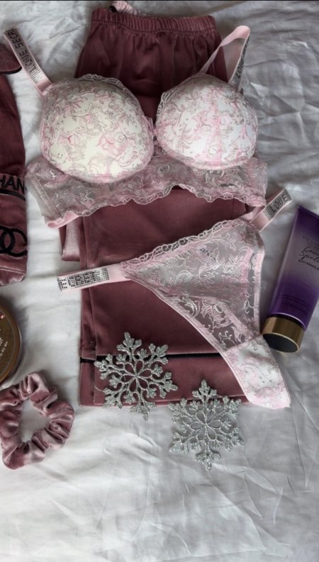 طقم love secret دانتيل مورد